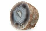 Polished Candy Agate Nodule - Malawi #255162-1